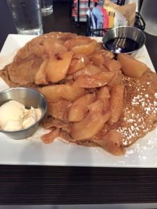 apple wheat pancakes